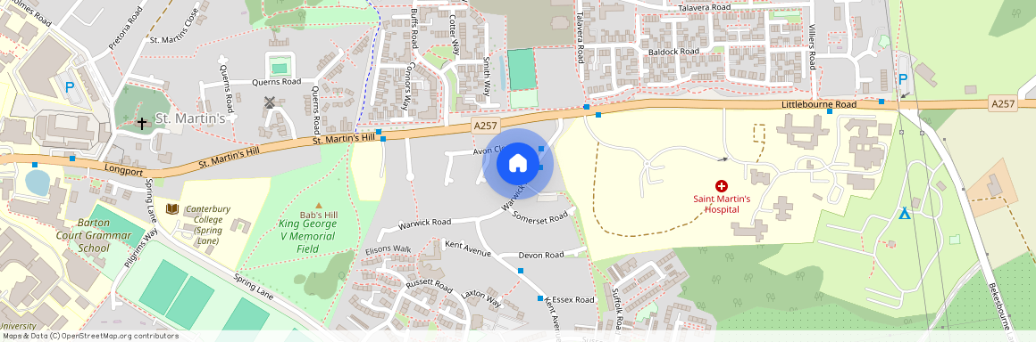 Warwick Road, Canterbury, CT1