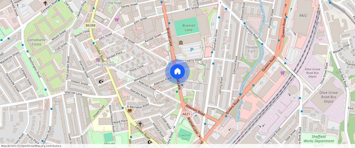 323 Bramall Lane, S2 4RQ, Sheffield