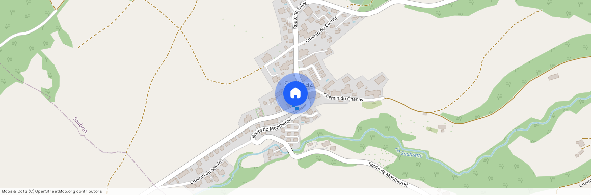 Place du Village 4bis, Saubraz
