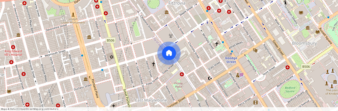 55 Cleveland Street, London W1T