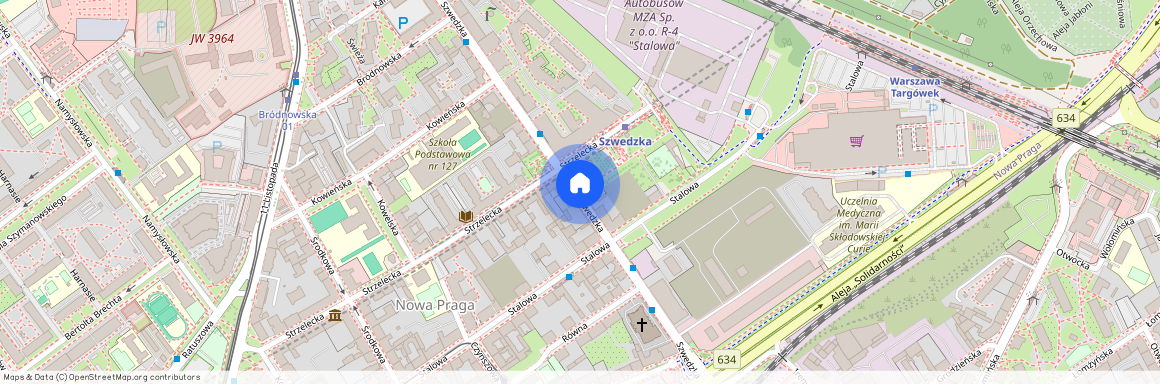 ul. Szwedzka, Nowa Praga, Praga-Północ, Warszawa, mazowieckie