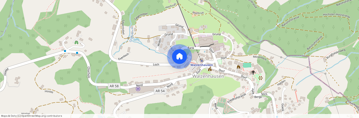 Loch 1305, 9428 Walzenhausen