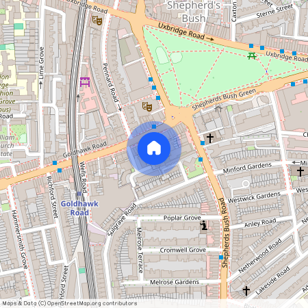 Bamborough Gardens, Shepherds Bush, London, W12