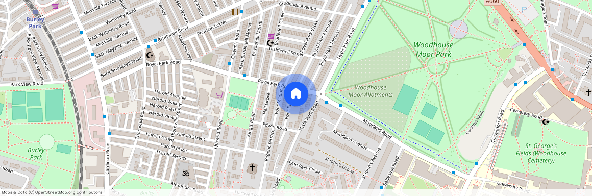 Top Flat, 30 Ebor Place, LS6 1NR, Leeds