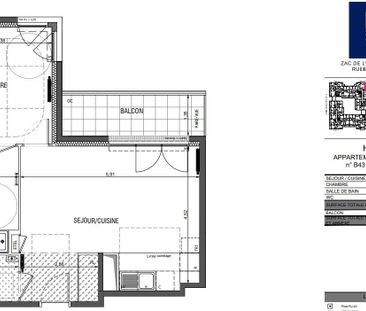 Location Appartement 2 pièces 51m² RUEIL MALMAISON 92500 - Photo 5