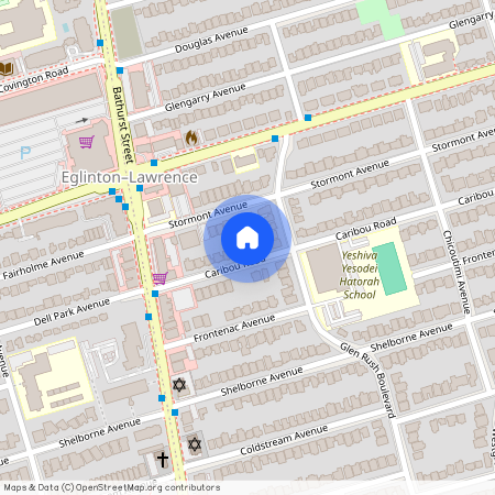 174 Caribou Road Unit# Main, Toronto