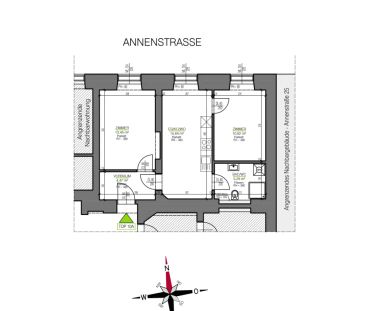 Schöne 2-Zimmer Wohnung in der Annenstraße - Provisionsfrei! - Photo 4