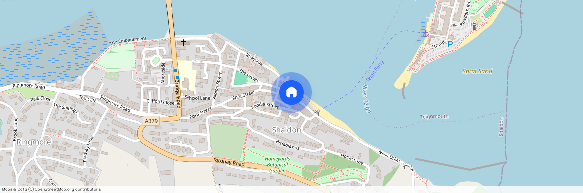 Strand, Shaldon, Teignmouth, TQ14