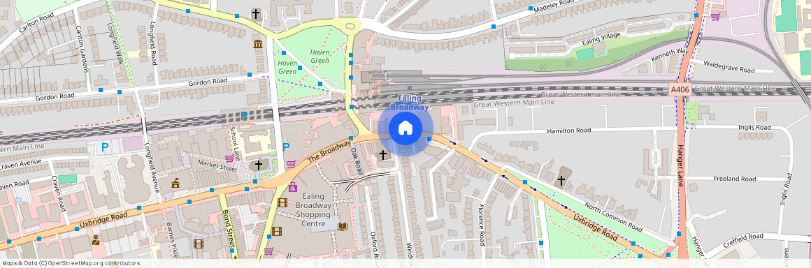 The Mall, Ealing Broadway, London, W5