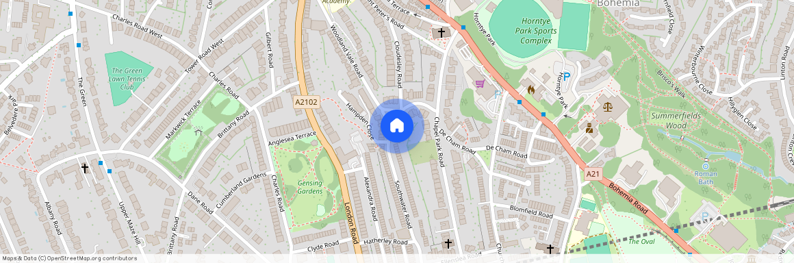 De Cham Road, St. Leonards-On-Sea