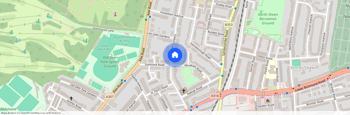 Lion Gate Gardens, Kew TW9