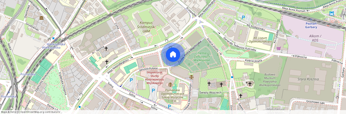 Al. Niepodległości 36, Centrum, Stare Miasto, Poznań, wielkopolskie