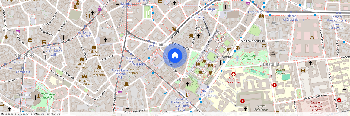 Via Pantano, Milano, Lombardy 20122