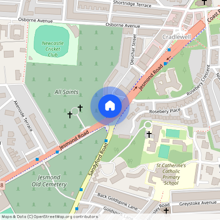 123 Jesmond Road, Newcastle NE2 1JY, United Kingdom