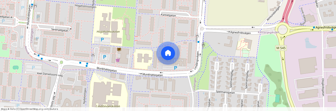 Munkhättegatan 192, Lindängen