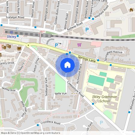 Tivoli Place, Ilkley, West Yorkshire, UK, LS29