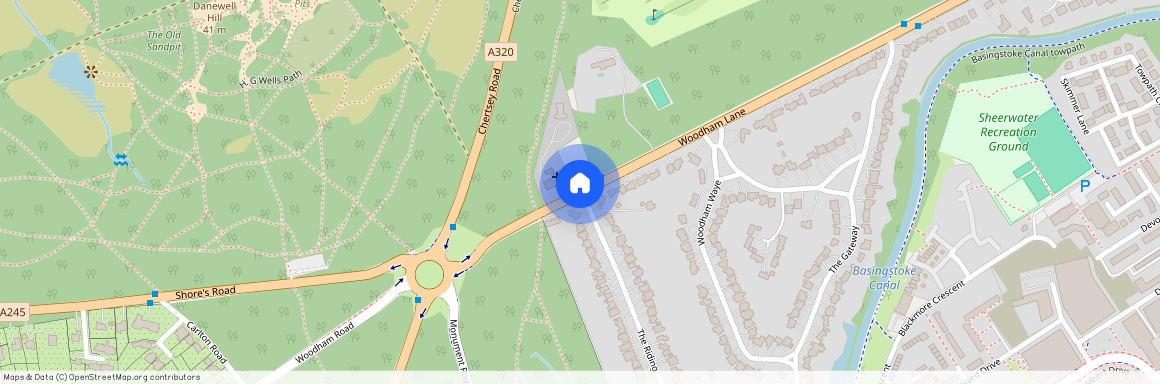The Riding, Woodham, Woking, Surrey, GU21