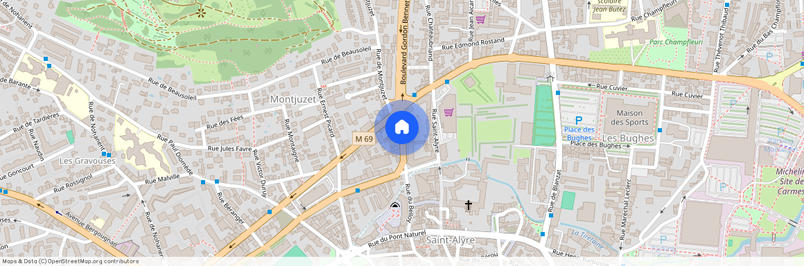 Rue Gilles Durant, Montjuzet, Clermont-Ferrand