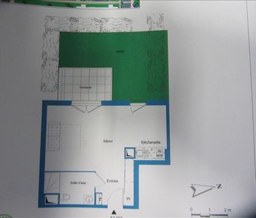 1 pièce - Meublé - 35,5 m² - RDC - Colocation non autorisée - Photo 5