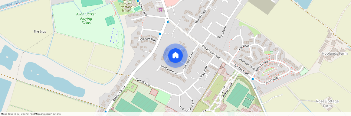 Canberra Close, Coningsby, Lincoln, Lincolnshire, LN4