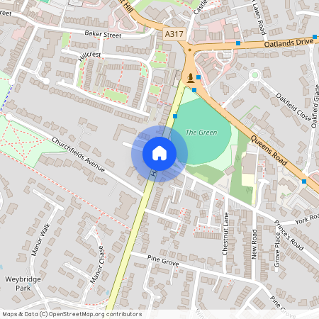 Princes Road, Weybridge, Surrey, KT13