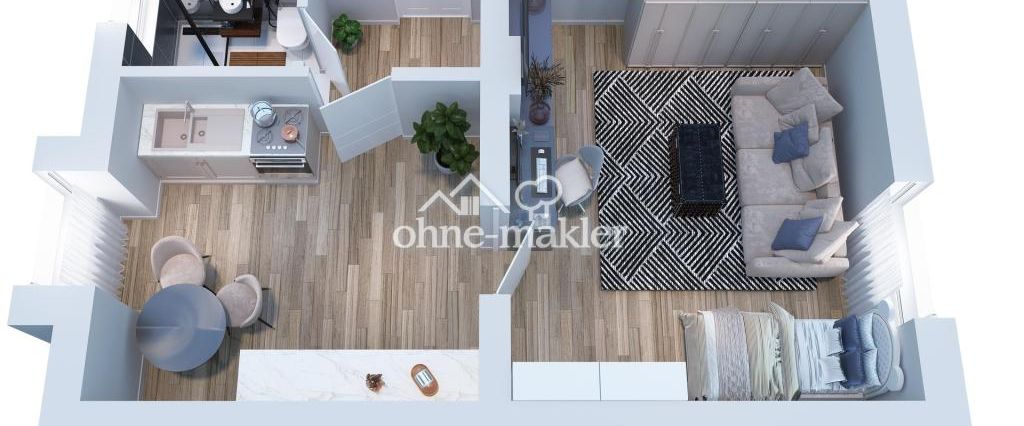 Wohnung im EG - zentral, ruhig, gute Hausgemeinschaft - Foto 1