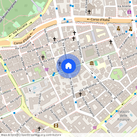 Via Boncompagni, Rome, Lazio 00187