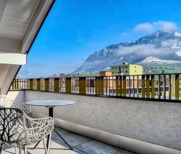 "Abheben im möblierten Apartment "PC-21" im The Tower, Stans" - Foto 1