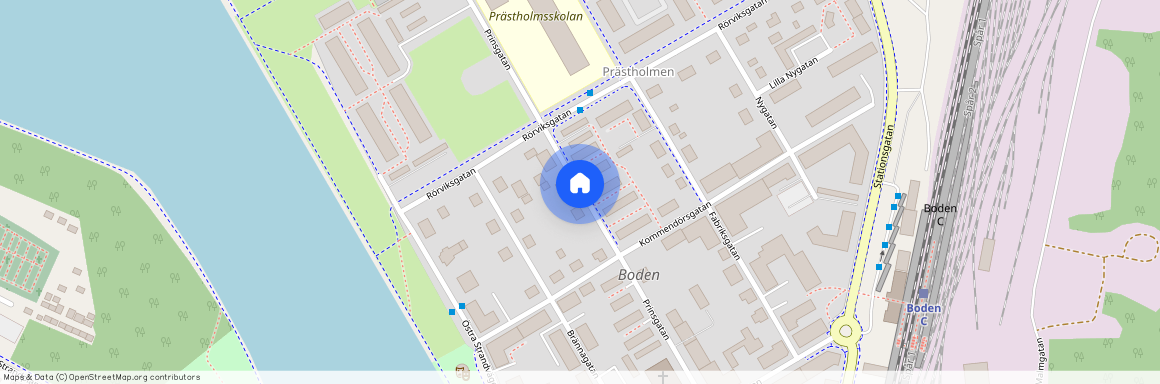 Prinsgatan, Boden