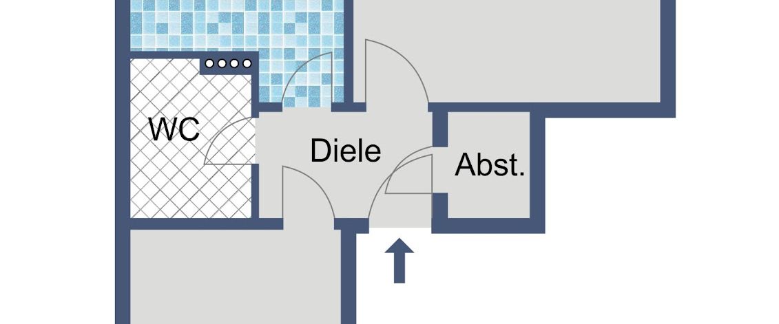 Helle Wohnung mit ca. 53 m² – ideal für Singles oder Paare - Foto 1