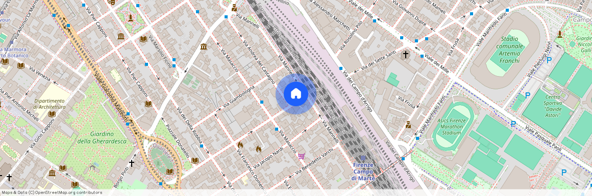 Via Giuseppe la Farina 47 50132 Firenze FI, Campo di Marte