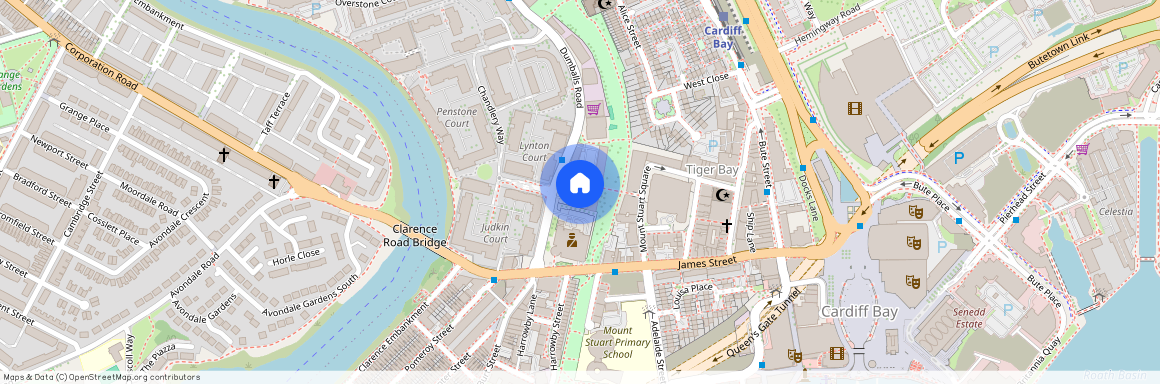 Soudrey Way, CF1, Caerdydd