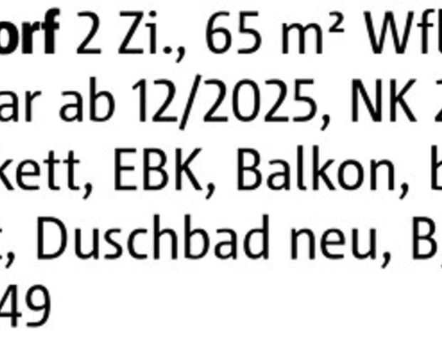 2 Zi. in Ratingen-Lintorf zu vermieten - Photo 1