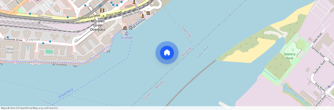 google map, New Westminster, New Westminster, Metro Vancouver, V3M 6B9