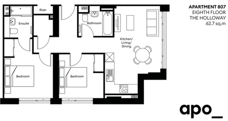 Flat 807, Apo at The Holloway - Photo 3