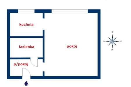 Zwierzolubna kawalerka do wynajęcia,os.Niedźwiadek 24.3 m² - Zdjęcie 3