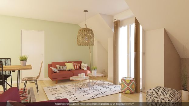 location Appartement T5 DE 97.2m² À VILLIERS SUR MARNE - Photo 1