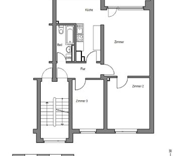 Familienwohnung in Baumheide - "Freie Scholle eG" - Photo 4