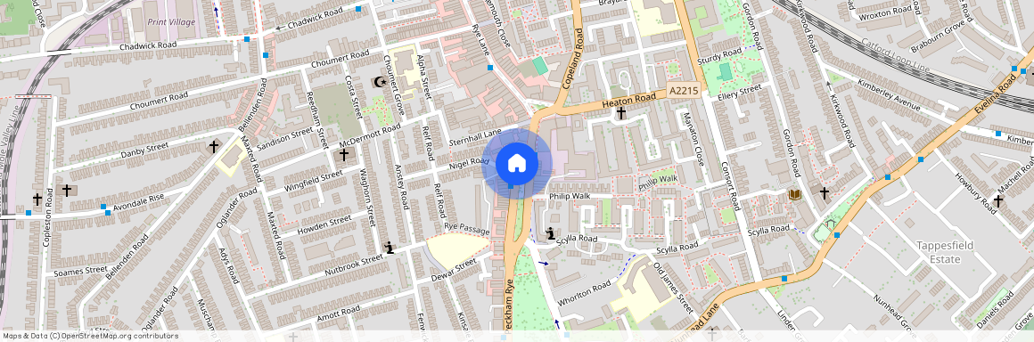 Nigel Road, Peckham Rye, London, SE15