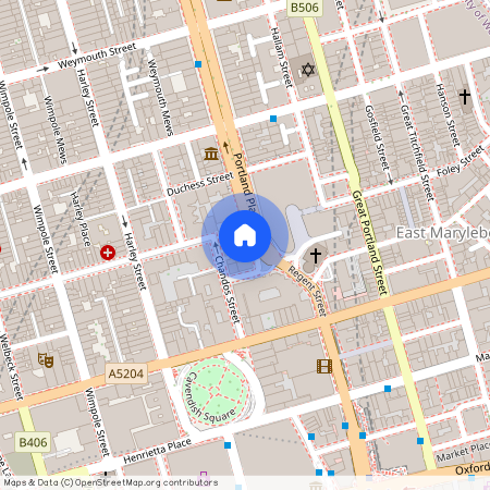 Portland Place, Marylebone, London, W1B