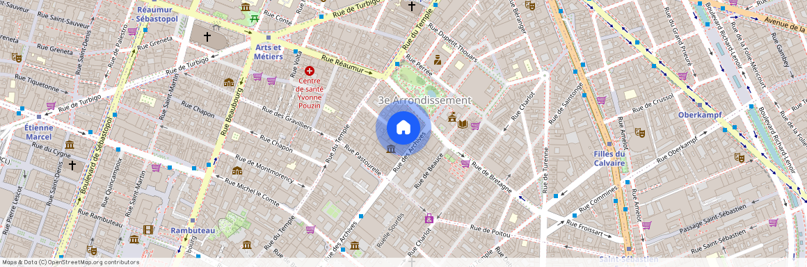 6 Rue Portefoin, 75003 Paris, France