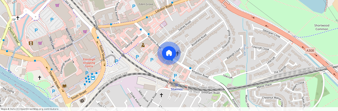 Kingston Road, Staines, Surrey, TW18