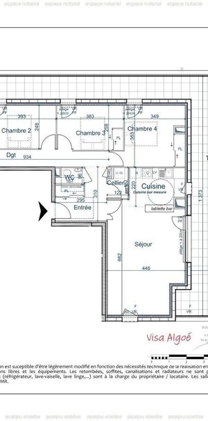 Location Appartement 5 pièces 109m² CAEN 14000 - Photo 2