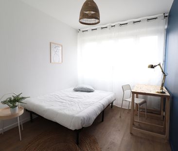 Chambre meublée en colocation Hérouville Saint Clair - Photo 4