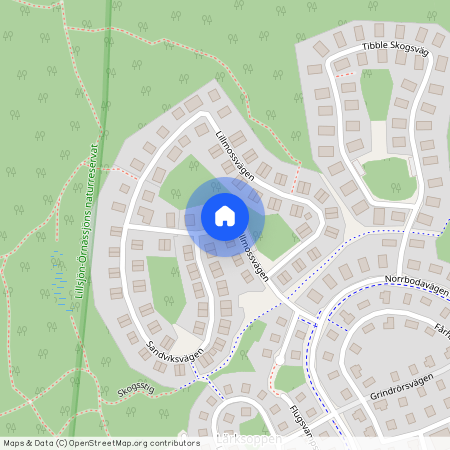 Lillmossvägen, Kungsängen