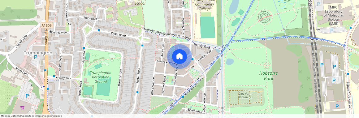 Fowler Avenue, Cambridge, Cambridgeshire, CB2