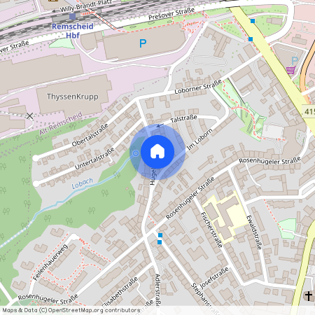 Hügelstraße 13, 42859 Remscheid