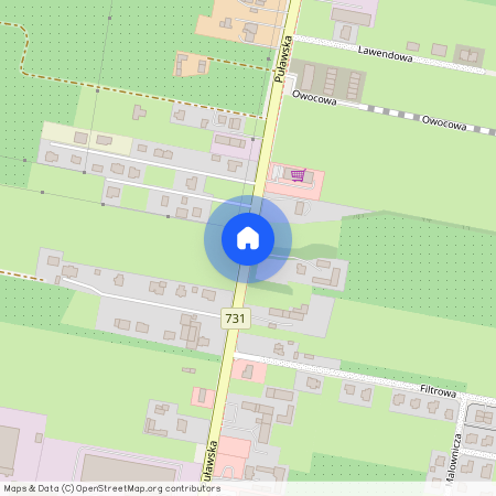 ul. Puławska, Warka, Warka, grójecki, mazowieckie