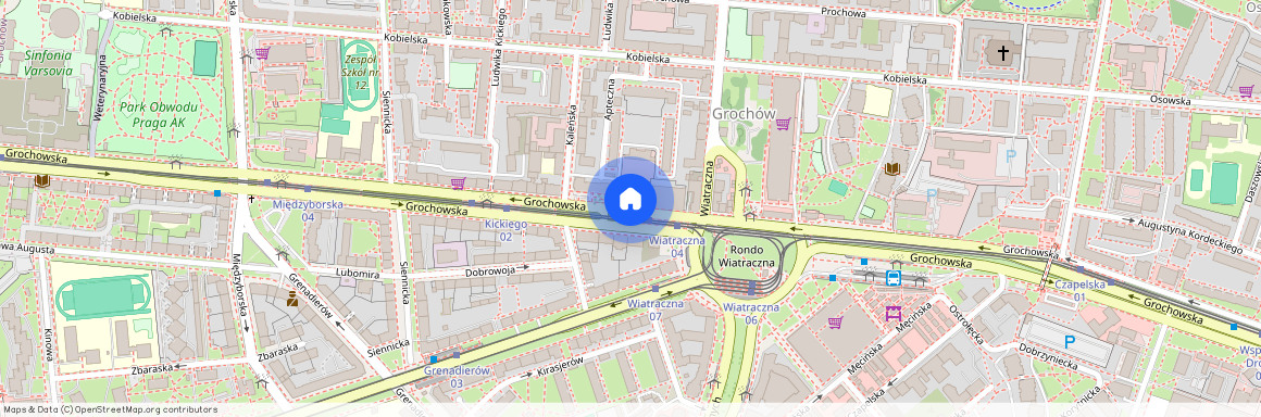 ul. Grochowska 230, Grochów, Praga-Południe, Warszawa, mazowieckie