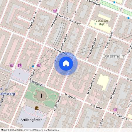 Artillerigatan 31. 1 rum & kö, Härnösand